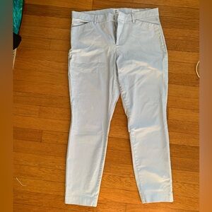 Size 12 Gap blue skinny ankle khaki